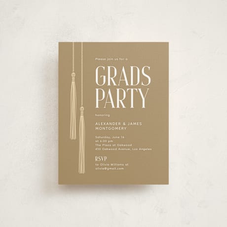 Graduation Insert Cards