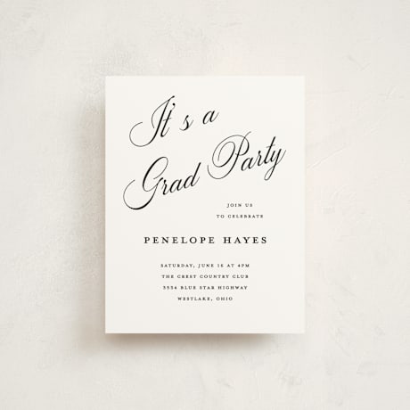 Graduation Insert Cards