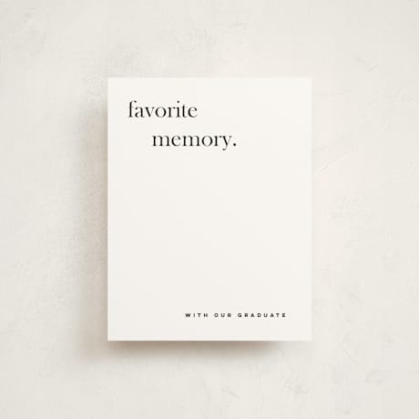 Graduation Insert Cards