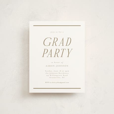Graduation Insert Cards
