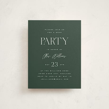 Graduation Insert Cards