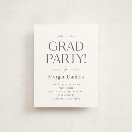 Graduation Insert Cards