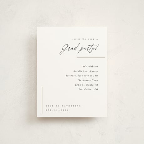 Graduation Insert Cards