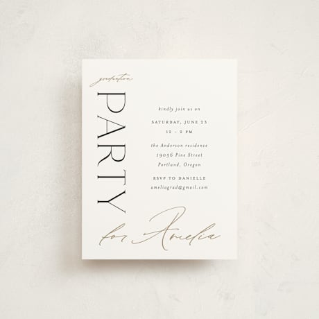 Graduation Insert Cards