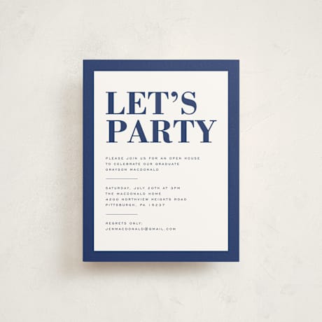 Graduation Insert Cards