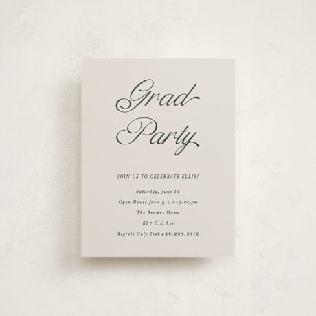 Graduation Insert Cards