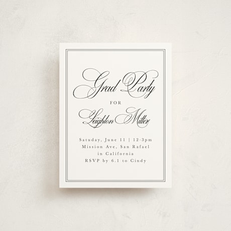 Graduation Insert Cards