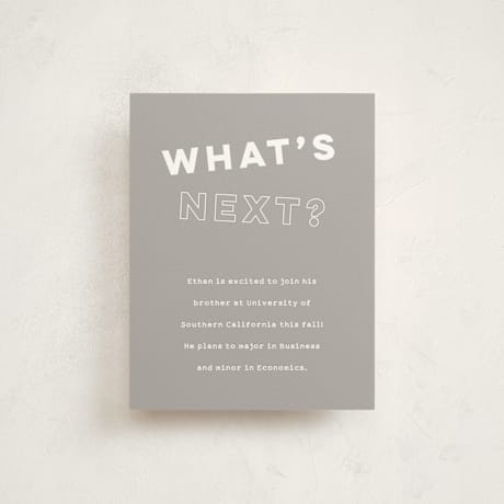 Graduation Insert Cards