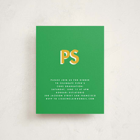 Graduation Insert Cards