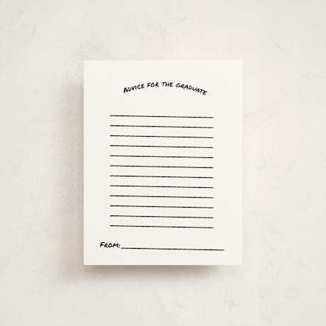 Graduation Insert Cards