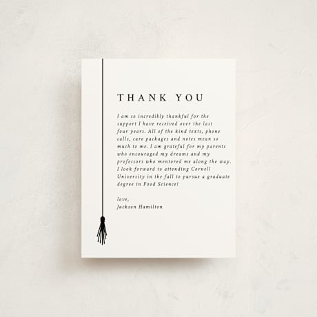 Graduation Insert Cards