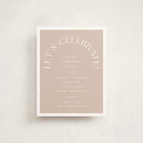 Graduation Insert Cards