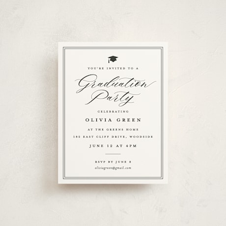 Graduation Insert Cards