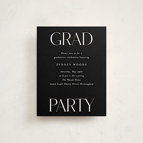 Graduation Insert Cards