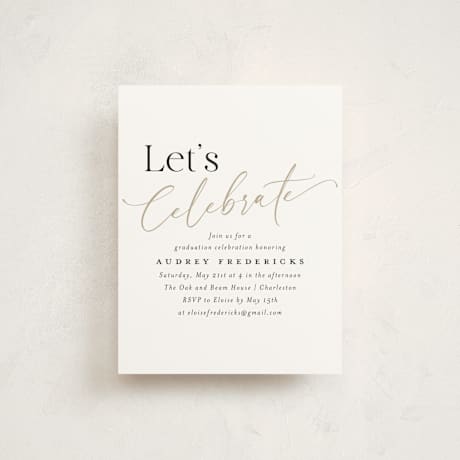 Graduation Insert Cards