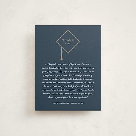 Graduation Insert Cards