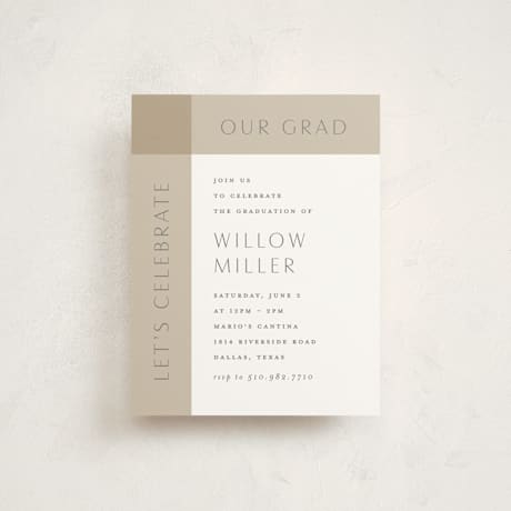 Graduation Insert Cards