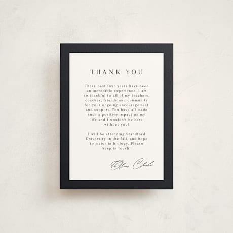 Graduation Insert Cards