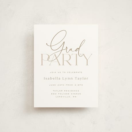 Graduation Insert Cards