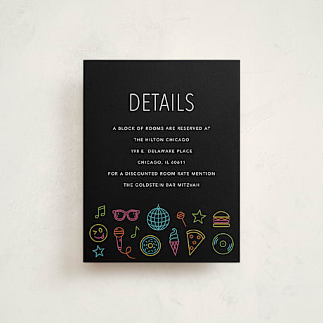 Mitzvah Direction Cards