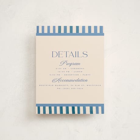 Mitzvah Direction Cards