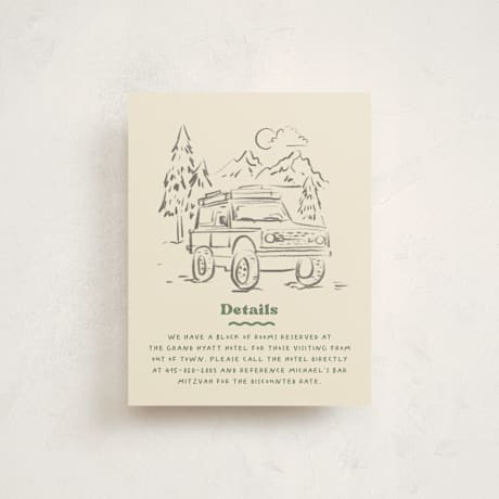 Mitzvah Direction Cards