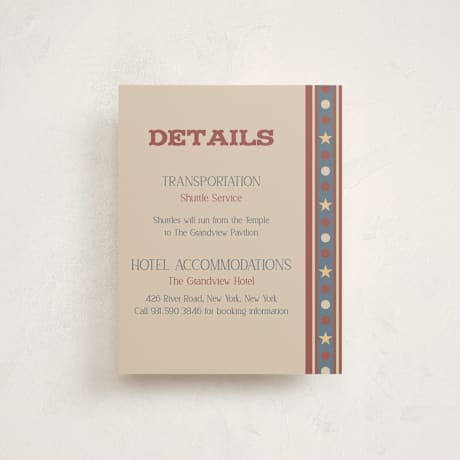 Mitzvah Direction Cards