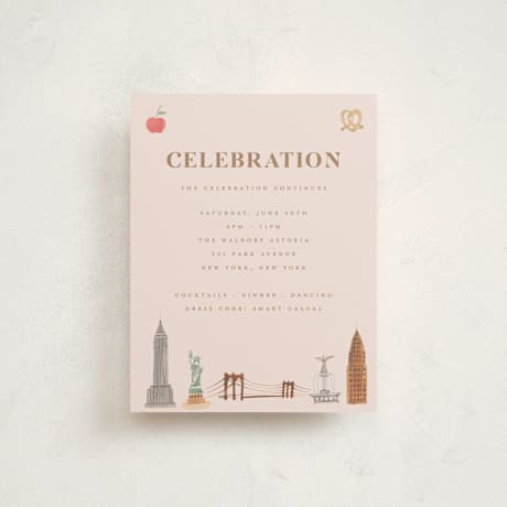 Mitzvah Reception Cards