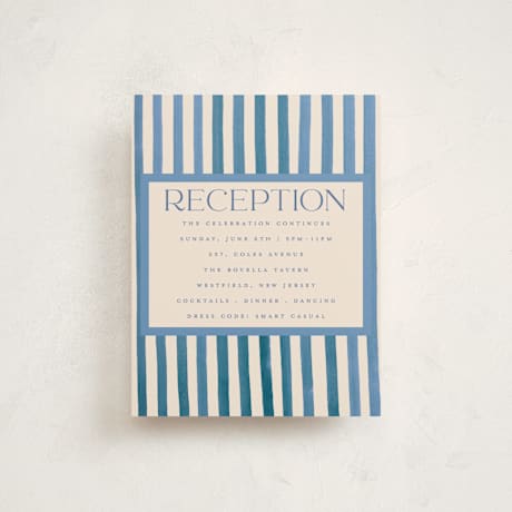 Mitzvah Reception Cards