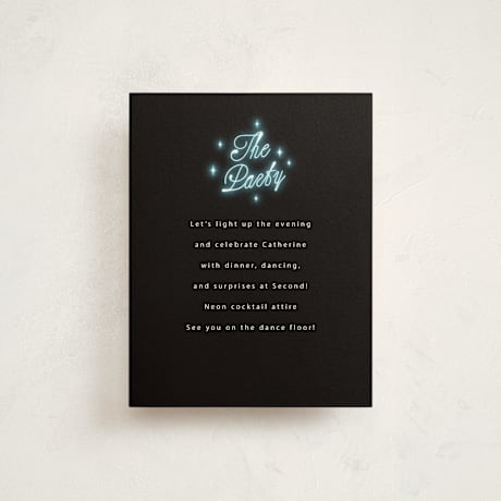 Mitzvah Reception Cards