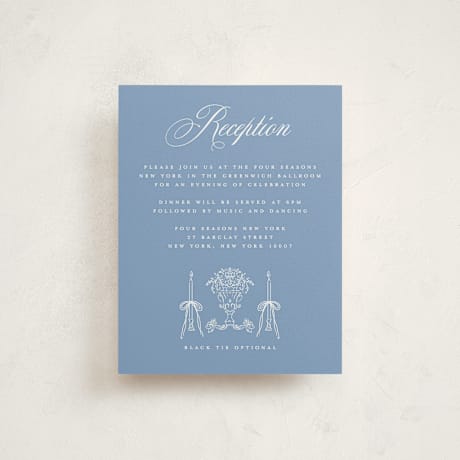 Mitzvah Reception Cards