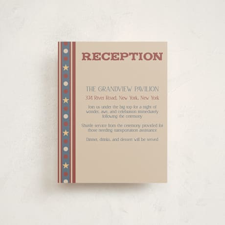 Mitzvah Reception Cards