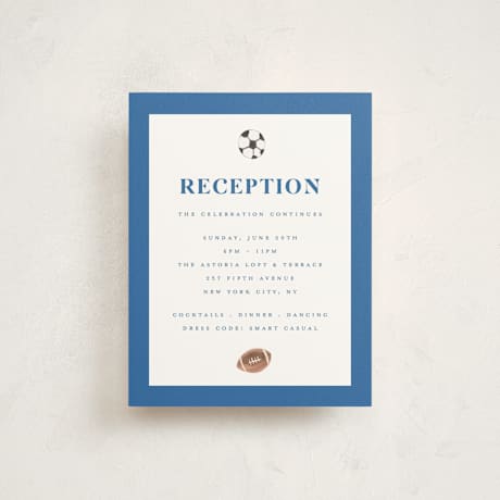 Mitzvah Reception Cards