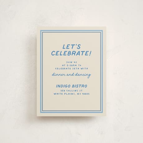 Mitzvah Reception Cards