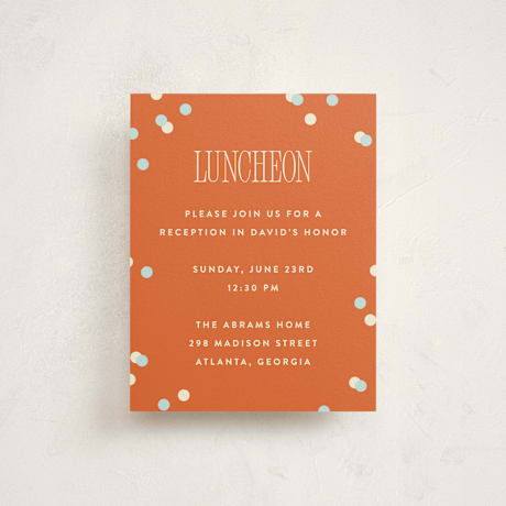 Mitzvah Reception Cards