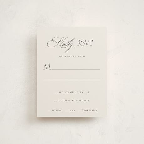 Mitzvah RSVP Cards