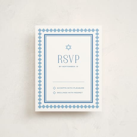 Mitzvah RSVP Cards