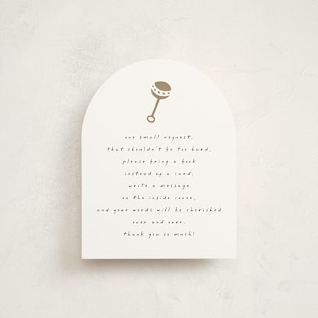 Baby Shower Insert Cards