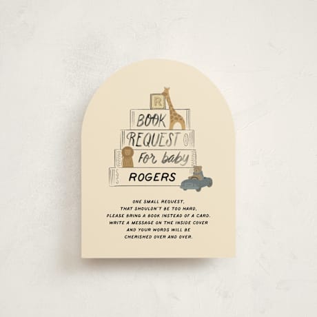 Baby Shower Insert Cards