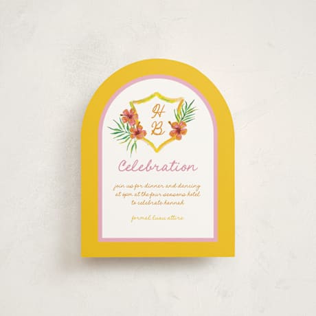 Mitzvah Reception Cards