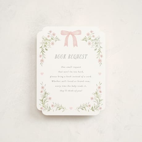 Baby Shower Insert Cards