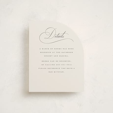 Mitzvah Direction Cards