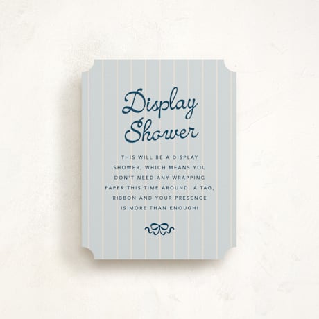 Baby Shower Insert Cards