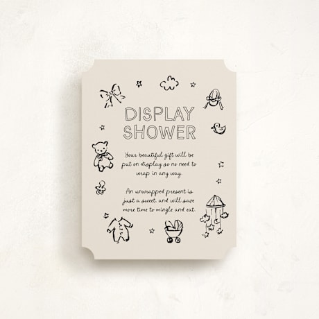 Baby Shower Insert Cards