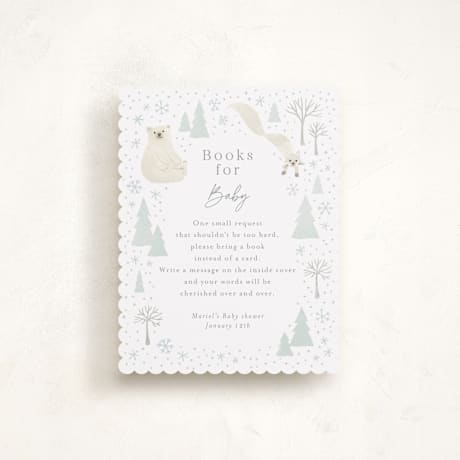 Baby Shower Insert Cards