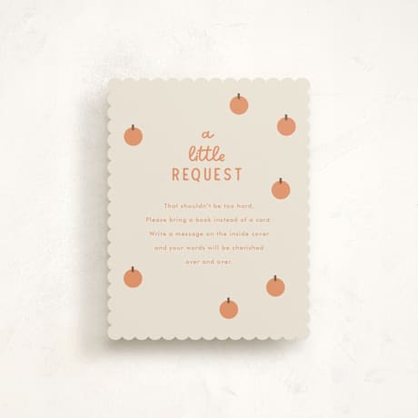 Baby Shower Insert Cards