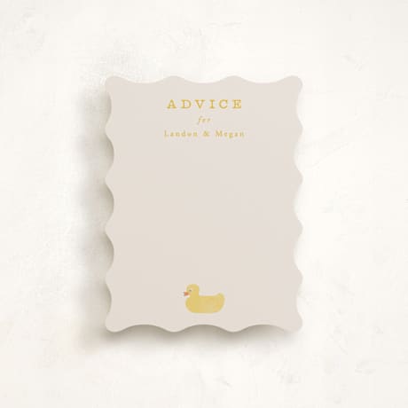 Baby Shower Insert Cards