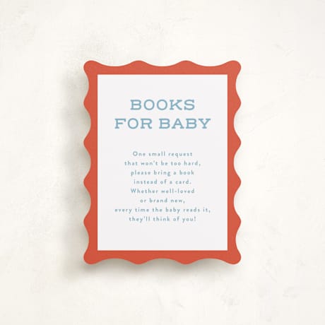 Baby Shower Insert Cards