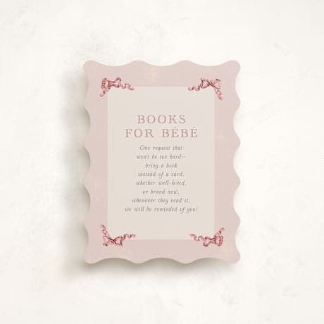 Baby Shower Insert Cards