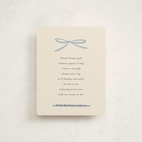 Baby Shower Insert Cards